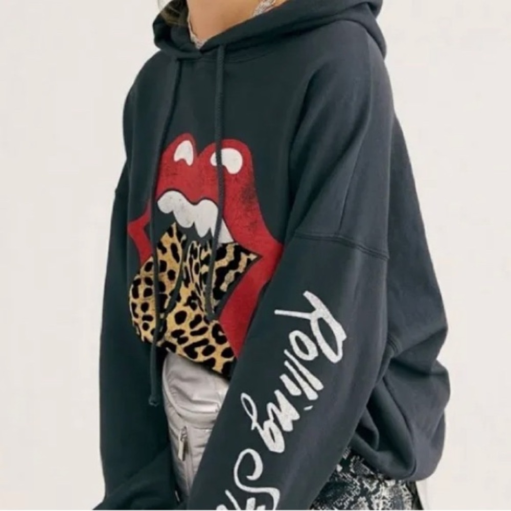 Free People Rolling Stones Hoodie